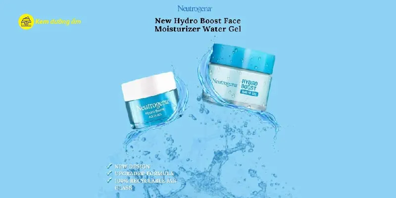 Neutrogena Hydro Boost Aqua Gel – Dưỡng ẩm nhẹ nhàng cho da nhạy cảm